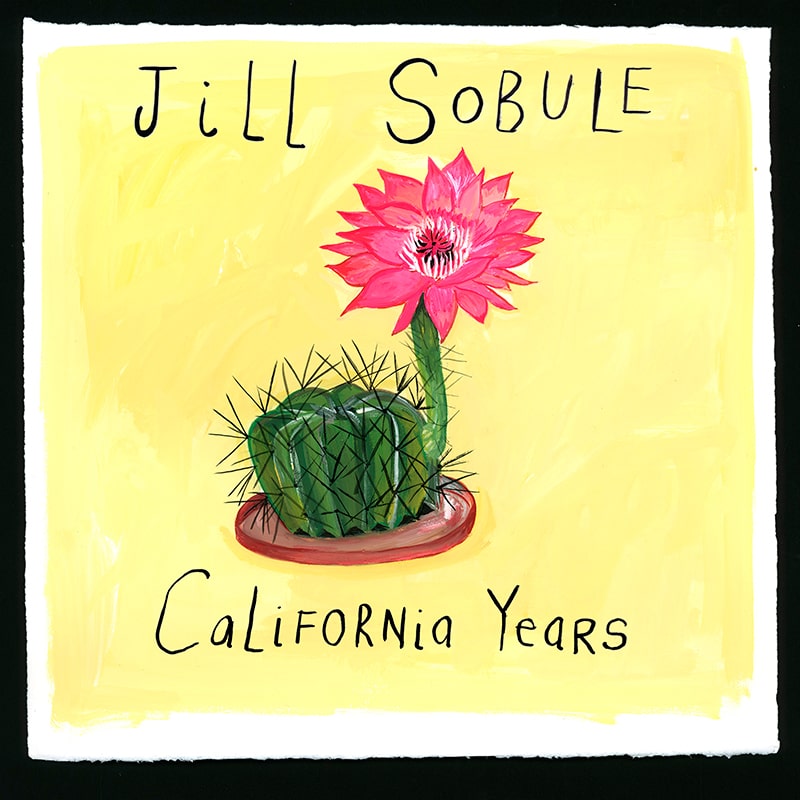 Jill Sobule - California Years Album Cover - ECR Music Group NYC