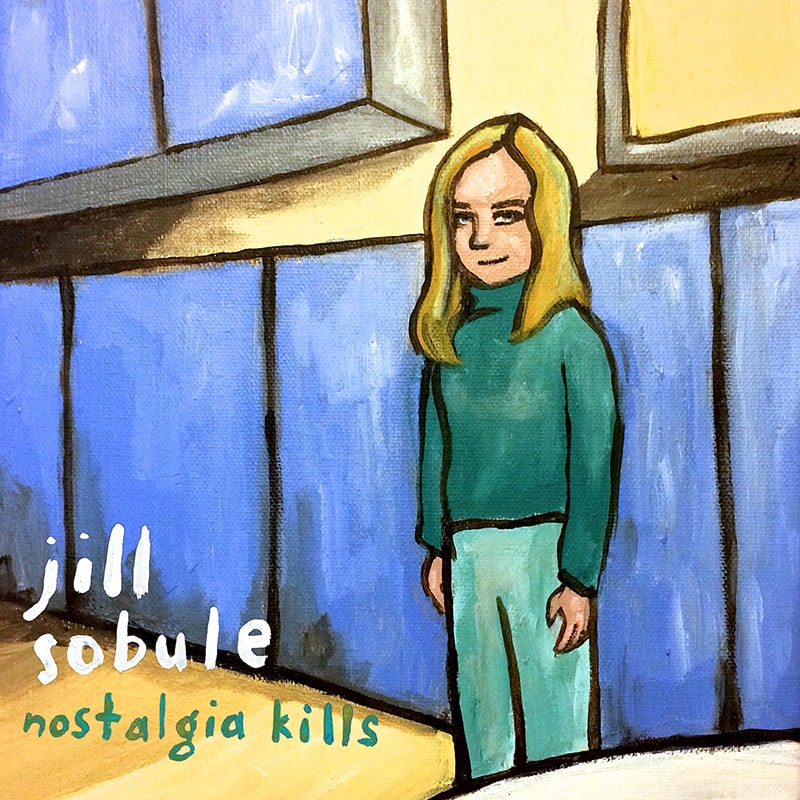 Jill Sobule - Nostalgia Kills Album Cover - ECR Music Group, NYC