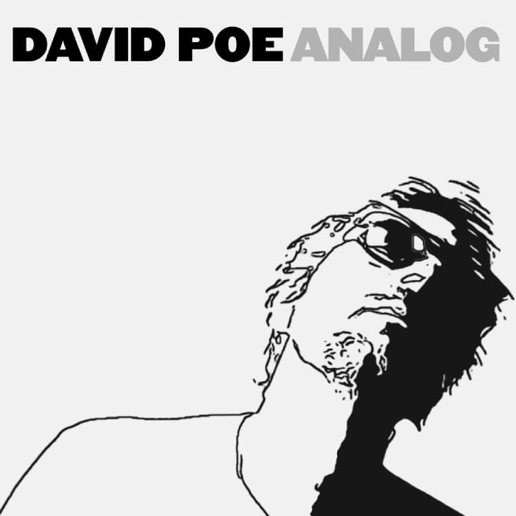 David Poe - Analog - Single Cover - ECR Music Group