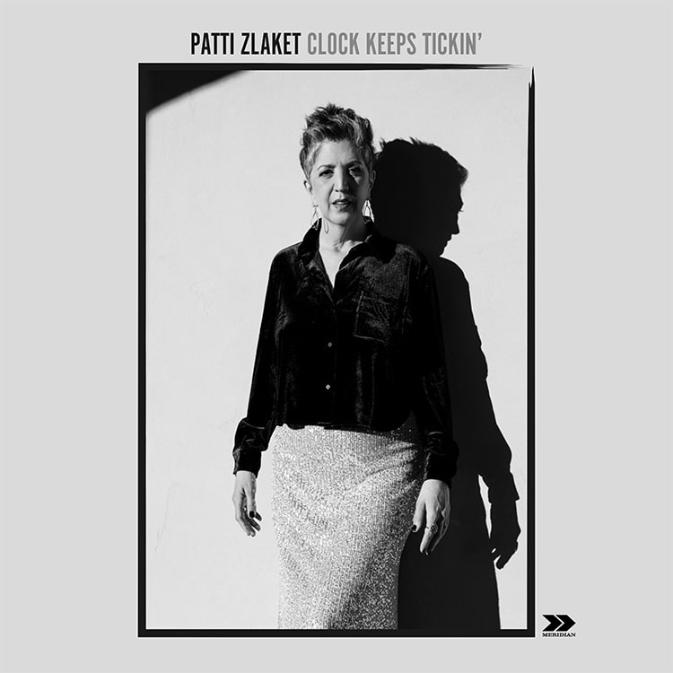 Clock Keeps Ticking' - Single Cover - Patti Zlaket - Meridian - ECR Music Group